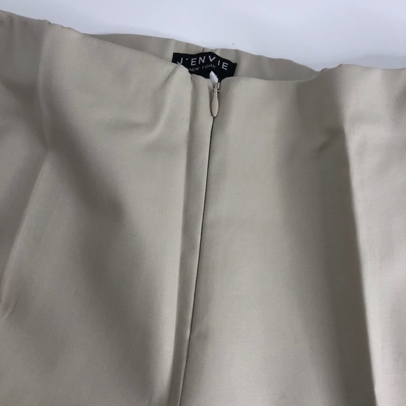 J’ENVIE Tan Front Zip Trouser 8 NWT - Picture 3 of 11